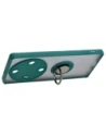 Wholesale Bizon Case Hybrid Ring Honor Magic5 Lite smoky with a dark green frame - BIZ374 - {ean13} - Hurt