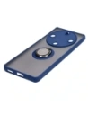 Wholesale Bizon Case Hybrid Ring Honor Magic5 Lite smoky with a navy blue frame - BIZ375 - {ean13} - Hurt