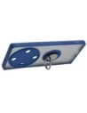 Wholesale Bizon Case Hybrid Ring Honor Magic5 Lite smoky with a navy blue frame - BIZ375 - {ean13} - Hurt