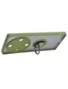 Hurtownia GSM - Bizon Caz Hibrid Ring Honor Magic5 Lite fumuriu cu un cadru verde - BIZ376 - {ean13} - Hurt