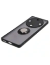 Wholesale Bizon Case Hybrid Ring Honor Magic5 Lite smoky with a black frame - BIZ378 - {ean13} - Hurt