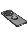 Wholesale Bizon Case Hybrid Ring Honor Magic5 Lite smoky with a black frame - BIZ378 - {ean13} - Hurt