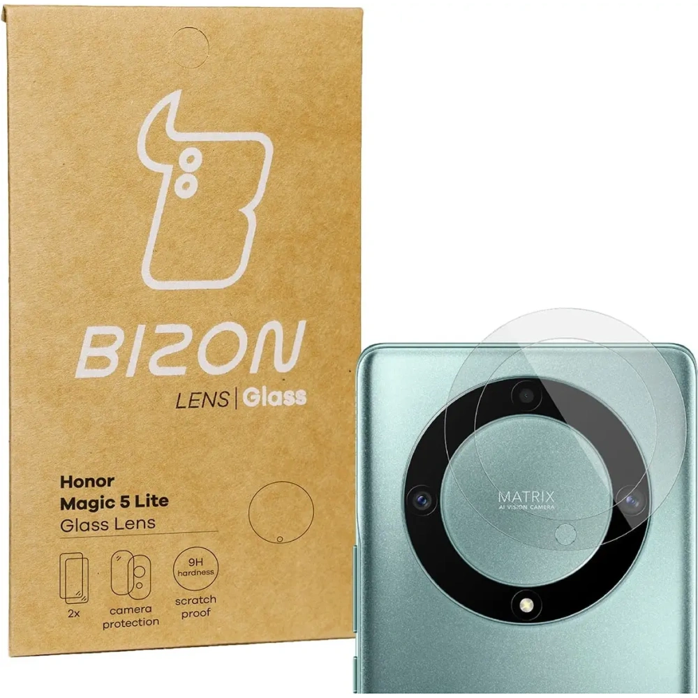Hurtownia GSM - Bizon üveg lencse Honor Magic5 Lite [2 PACK] - BIZ379 - {ean13} - Hurt