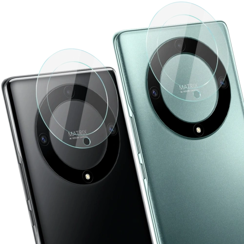 Szkło na aparat Bizon Glass Lens do Honor Magic5 Lite [2 PACK]