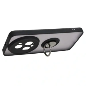 Wholesale Bizon Case Hybrid Ring Honor Magic5 Pro smoky with a black frame - BIZ381 - {ean13} - Hurt