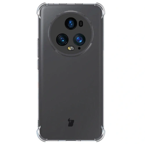 Elastyczne etui Bizon Case Salpa do Honor Magic5 Pro przezroczyste