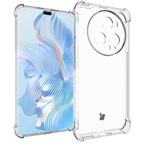 Elastyczne etui Bizon Case Salpa do Honor Magic5 Pro przezroczyste