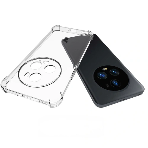 Elastyczne etui Bizon Case Salpa do Honor Magic5 Pro przezroczyste