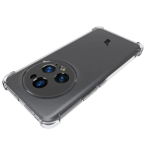 Elastyczne etui Bizon Case Salpa do Honor Magic5 Pro przezroczyste