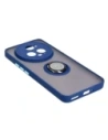 Hurtownia GSM - Etui z uchwytem na palec Bizon Case Hybrid Ring do Honor Magic5 Pro przydymione z granatową ramką - BIZ383 - {ean13} - Hurt