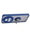 Hurtownia GSM - Bizon Case Hybrid Ring Honor Magic5 Pro fumurie cu un cadru bleu marin - BIZ383 - {ean13} - Hurt