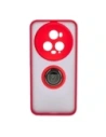 Hurtownia GSM - Bizon Case Hybrid Gyűrű Honor Magic5 Pro füstös piros kerettel - BIZ384 - {ean13} - Hurt