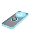 Hurtownia GSM - Etui z uchwytem na palec Bizon Case Hybrid Ring do Honor Magic5 Pro przydymione z jasnoniebieską ramką - BIZ385 - {ean13} - Hurt