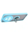 Hurtownia GSM - Bizon Case Hybrid Ring Honor Magic5 Pro rauchig mit einem hellblauen Rahmen - BIZ385 - {ean13} - Hurt