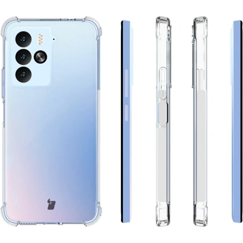 Elastyczne etui Bizon Case Salpa do HTC U23 Pro przezroczyste