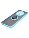 Hurtownia GSM - Bizon Case Hybrid Ring Huawei Mate 50 Pro füstös színű, világoskék kerettel - BIZ392 - {ean13} - Hurt