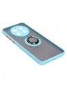 Hurtownia GSM - Bizon Case Hybrid Ring Huawei Mate 50 Pro fumuriu cu un cadru albastru deschis - BIZ392 - {ean13} - Hurt
