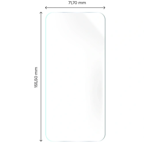 Folia hydrożelowa na ekran Bizon Glass Hydrogel do Huawei P60 Pro [2 PACK]