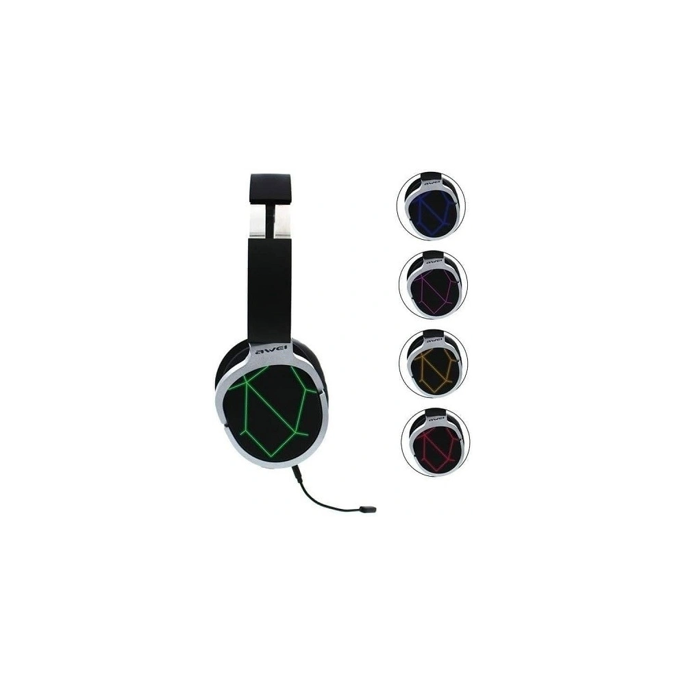 Hurtownia GSM - AWEI słuchawki gaming Bluetooth A799BL nauszne gamingowe z mikrofonem czarny/black - AWEI020BLK - {ean13} - Hurt