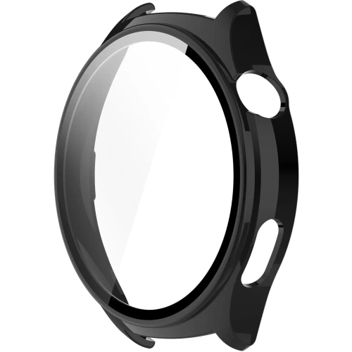 Etui Bizon Case + Glass Watch do Huawei Watch 4 46 mm czarne