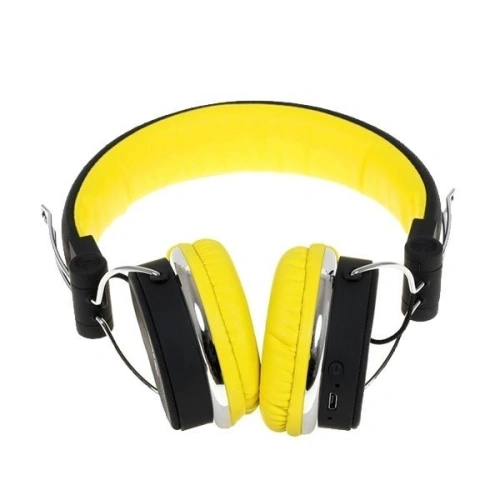 AWEI słuchawki nauszne Bluetooth A700BL czarno-żółty/black yellow