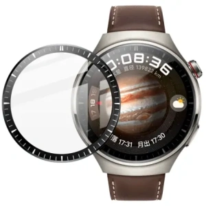 Hurtownia GSM - Bizon Glass Watch Edge Hybrid Huawei Watch 4 Pro / 4 Pro Space Edition fekete - BIZ401 - {ean13} - Hurt