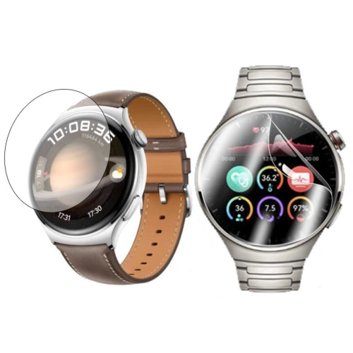Folia hydrożelowa na ekran Bizon Glass Hydrogel do Huawei Watch 4 Pro / 4 Pro Space Edition [2 PACK]