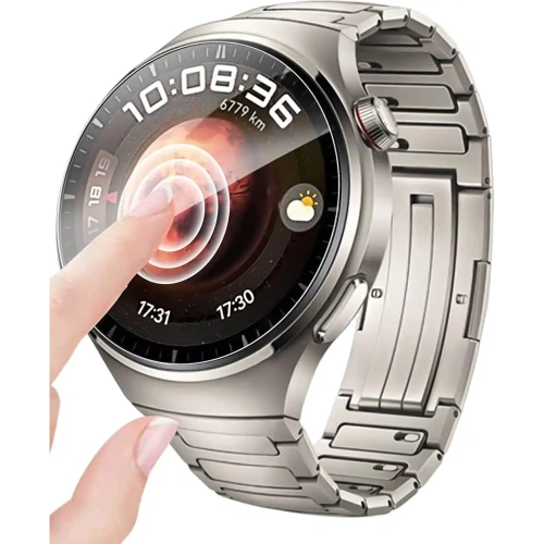 Folia hydrożelowa na ekran Bizon Glass Hydrogel do Huawei Watch 4 Pro / 4 Pro Space Edition [2 PACK]