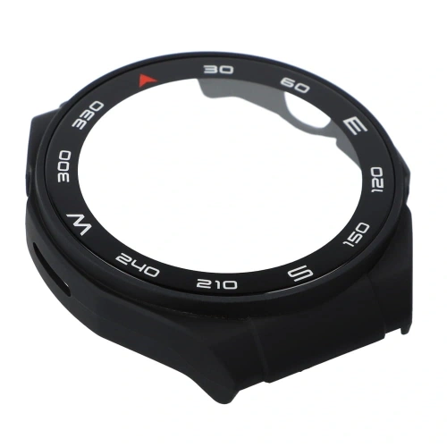 Etui Bizon Case+Glass Set do Huawei Watch Ultimate czarne