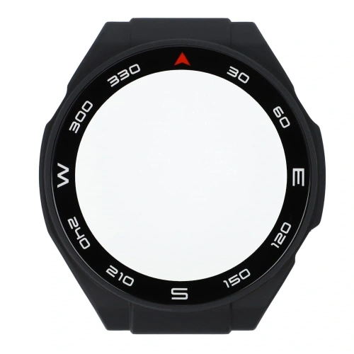 Etui Bizon Case+Glass Set do Huawei Watch Ultimate czarne