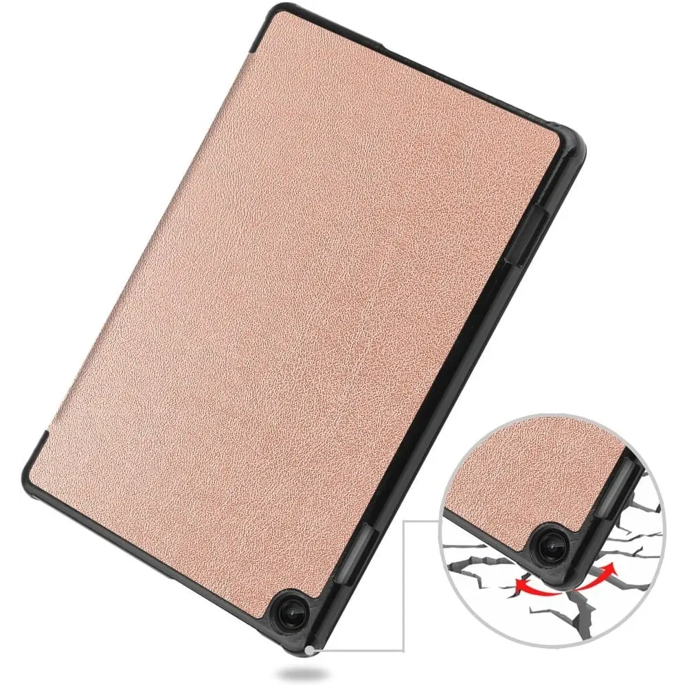 Hurtownia GSM - Etui Bizon Case Tab Croc pro Lenovo Tab M10 růžovo-zlaté - BIZ408 - {ean13} - Hurt