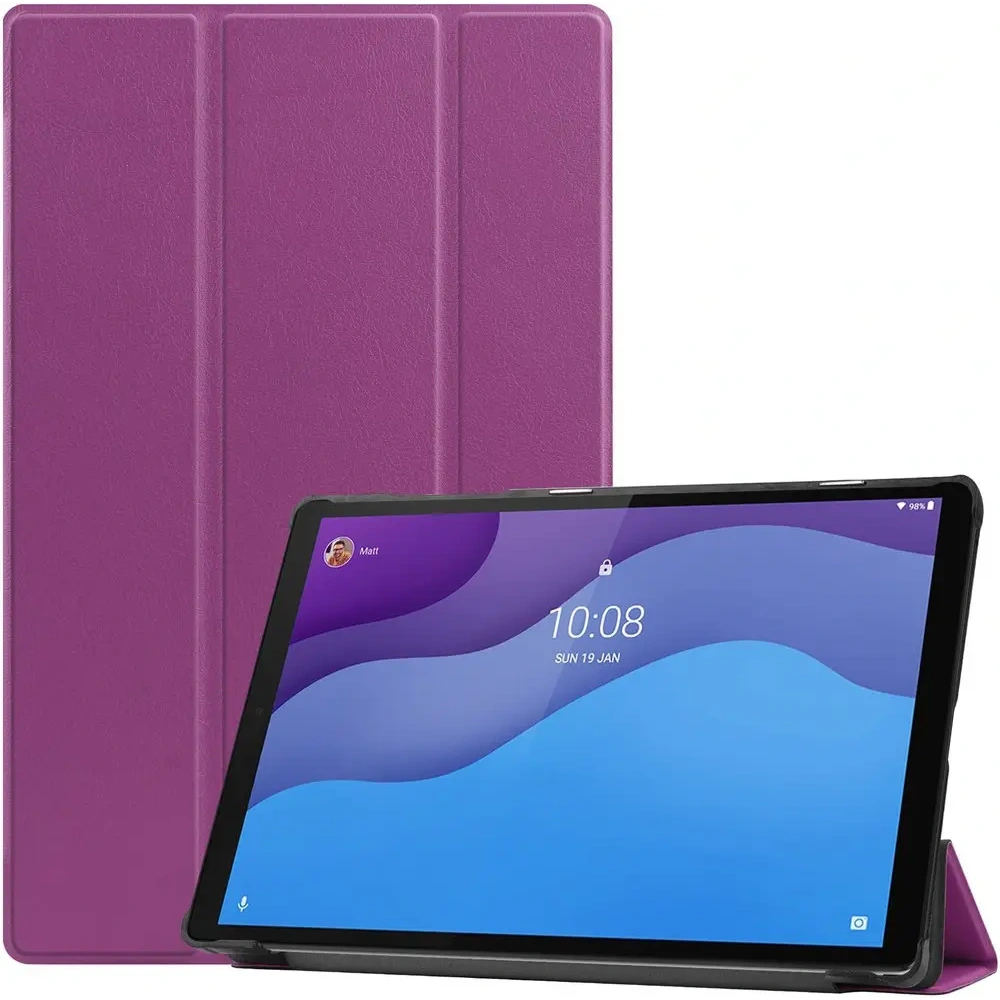 Hurtownia GSM - Etui Bizon Case Tab Croc pro Lenovo Tab M10 Gen 2 tmavě fialové - BIZ411 - {ean13} - Hurt