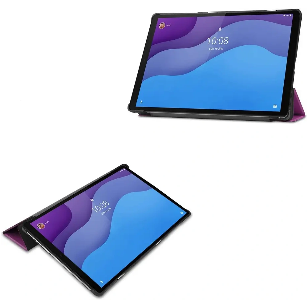 Hurtownia GSM - Etui Bizon Case Tab Croc pro Lenovo Tab M10 Gen 2 tmavě fialové - BIZ411 - {ean13} - Hurt