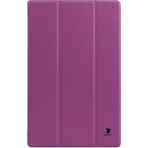 Etui Bizon Case Tab Croc do Lenovo Tab M10 Gen 2 ciemnofioletowe