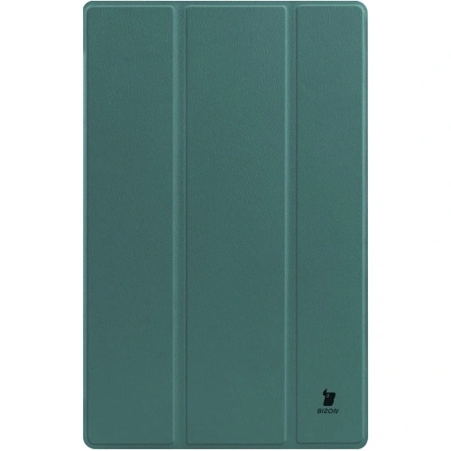Etui Bizon Case Tab Croc do Lenovo Tab M10 Gen 2 ciemnozielone