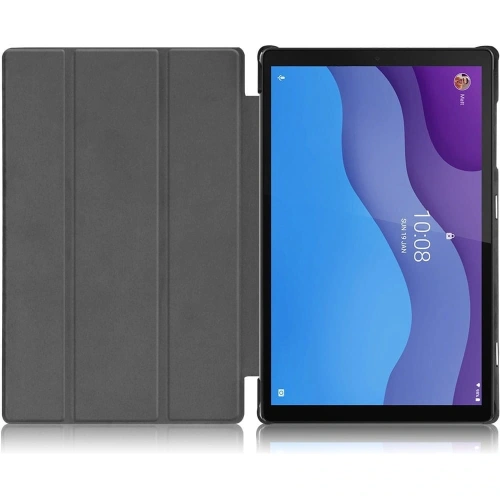 Etui Bizon Case Tab Croc do Lenovo Tab M10 Gen 2 ciemnozielone