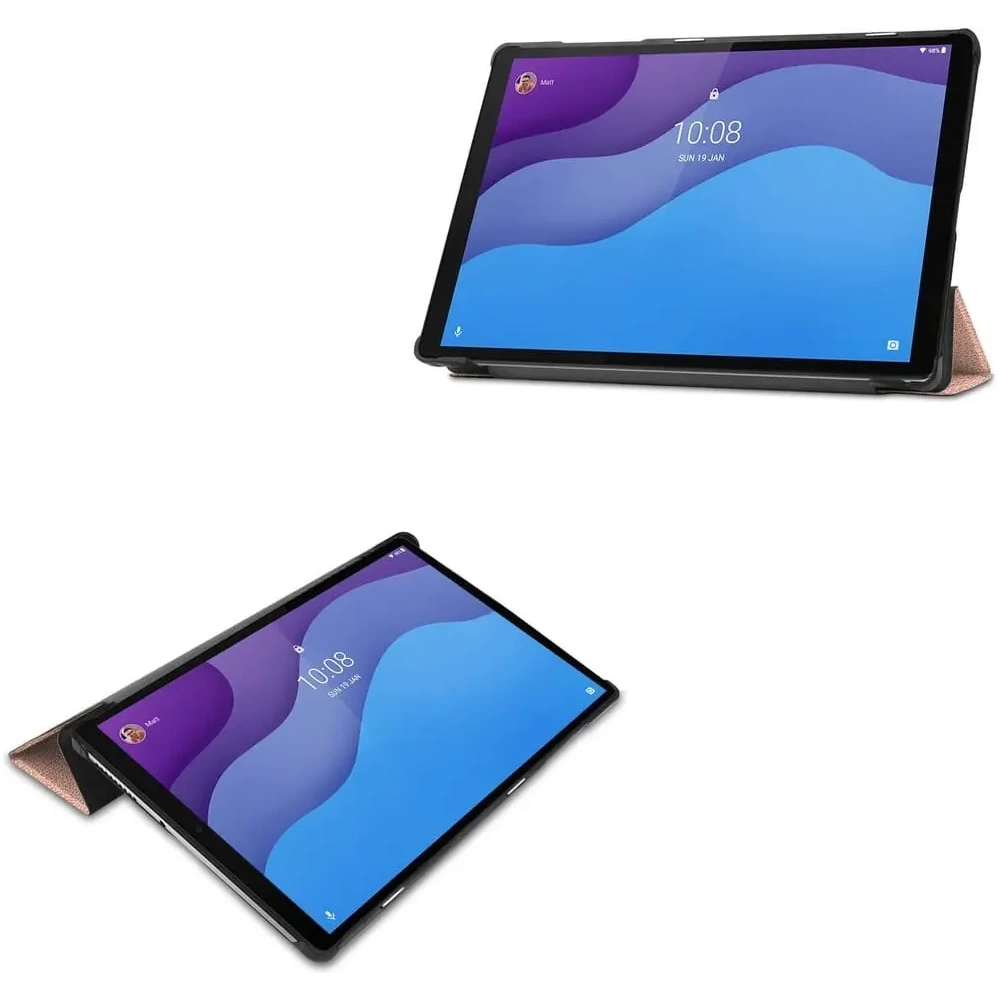 Hurtownia GSM - Bizon Case Tab Croc Lenovo Tab M10 Gen 2 aur roz - BIZ413 - {ean13} - Hurt