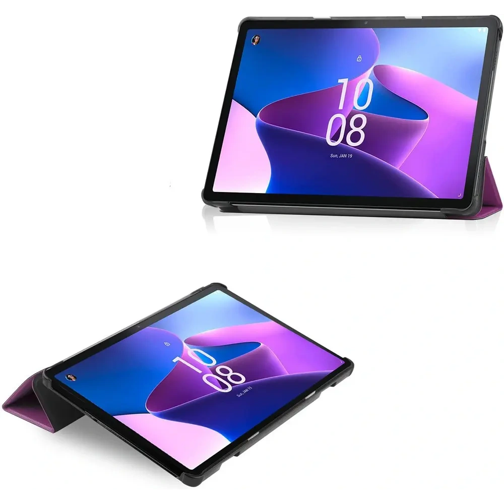 Hurtownia GSM - Bizon Case Tab Croc Lenovo Tab M10 Gen 3 sötétlila - BIZ414 - {ean13} - Hurt