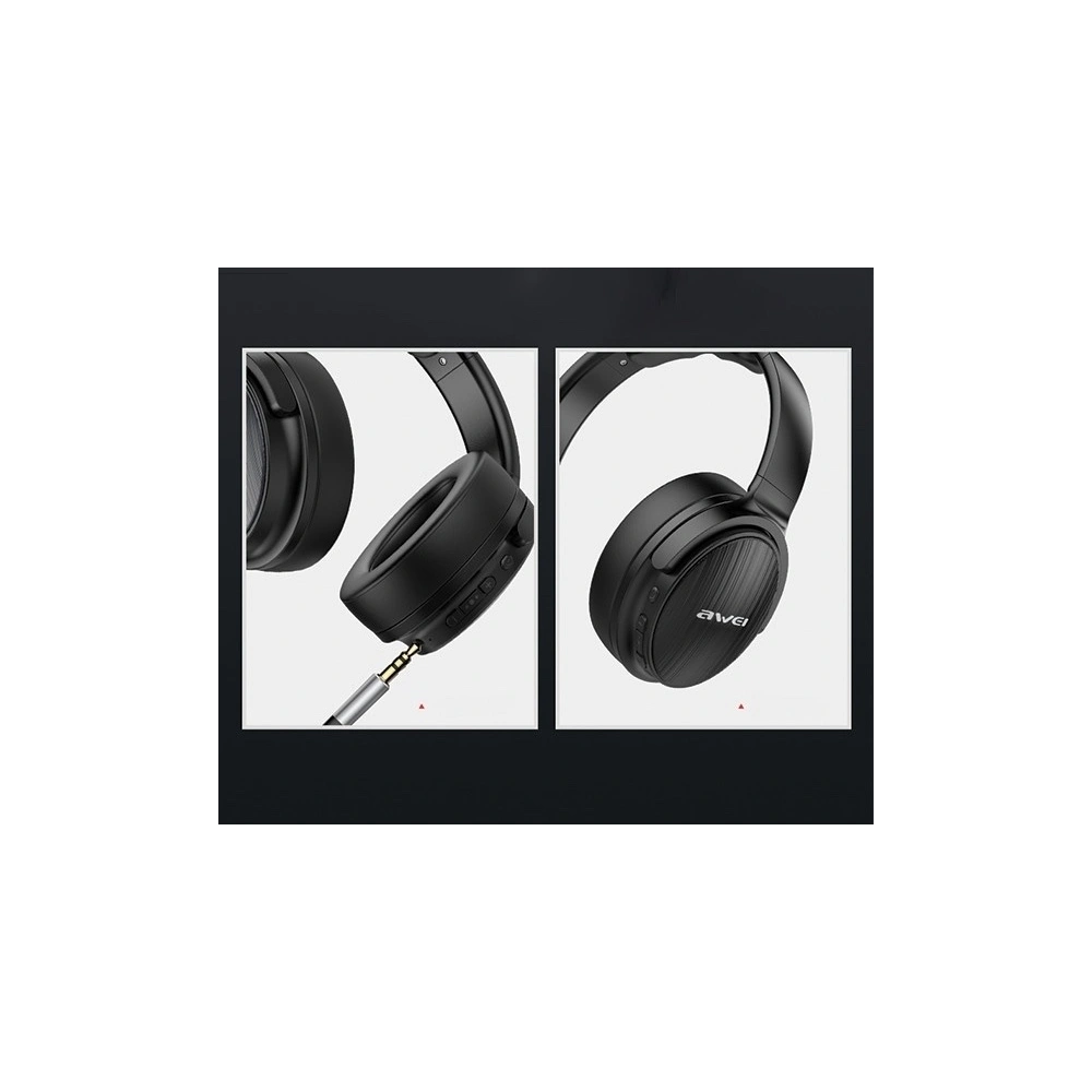 Hurtownia GSM - AWEI słuchawki nauszne Bluetooth A780BL czarny/black - AWEI023BLK - {ean13} - Hurt