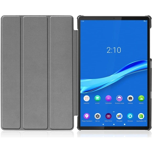 Etui Bizon Case Tab Croc do Lenovo Tab M10 Plus (2 Gen.) ciemnozielone