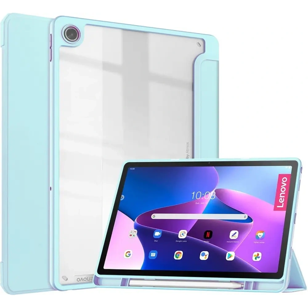 Hurtownia GSM - Bizon Case Tab Clear Matt Lenovo Tab M10 Plus Gen 3 kék - BIZ417 - {ean13} - Hurt