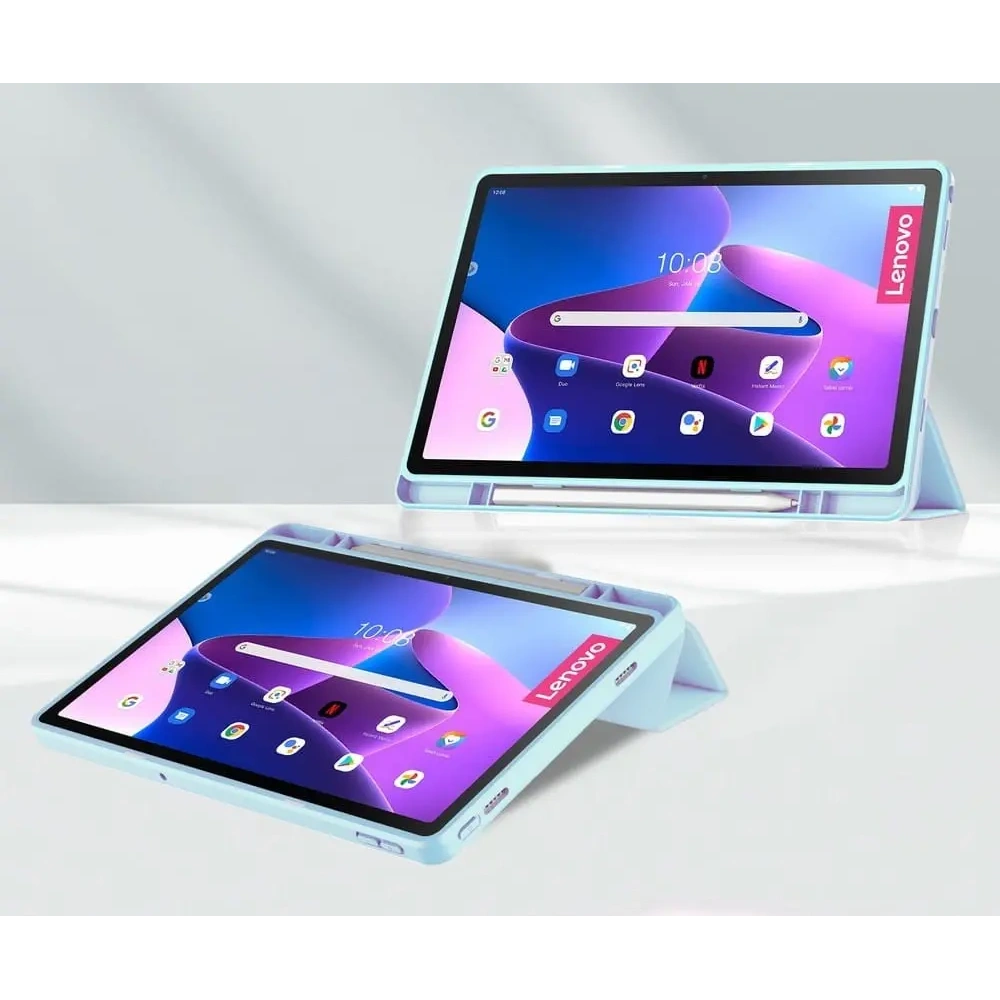 Wholesale Bizon Case Tab Clear Matt Lenovo Tab M10 Plus Gen 3 blue - BIZ417 - {ean13} - Hurt