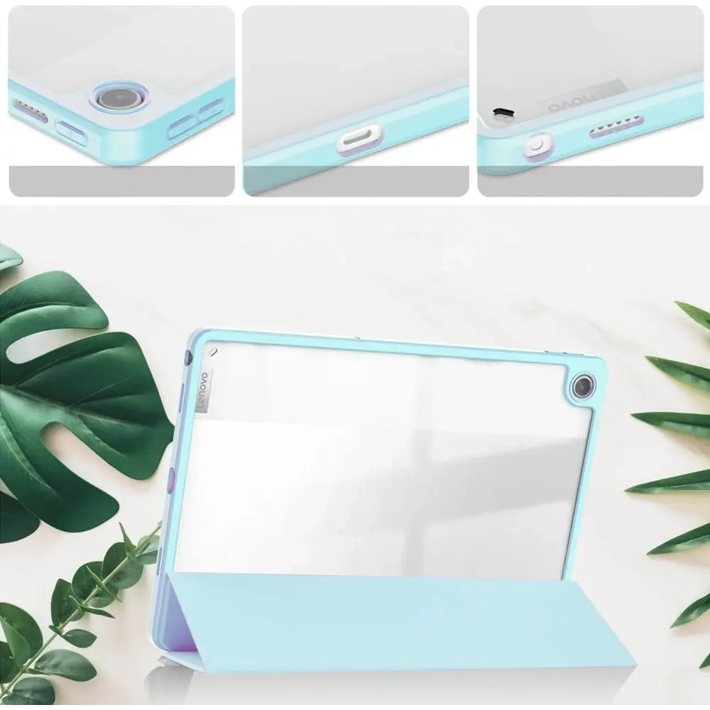 Hurtownia GSM - Bizon Case Tab Clear Matt Lenovo Tab M10 Plus Gen 3 kék - BIZ417 - {ean13} - Hurt
