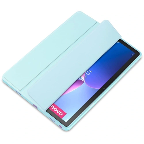 Etui Bizon Case Tab Clear Matt do Lenovo Tab M10 Plus Gen 3 błękitne