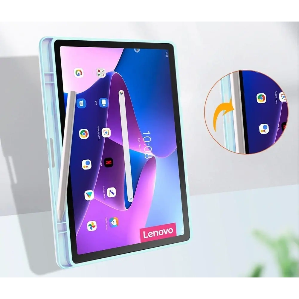 Hurtownia GSM - Bizon Case Tab Clear Matt Lenovo Tab M10 Plus Gen 3 kék - BIZ417 - {ean13} - Hurt