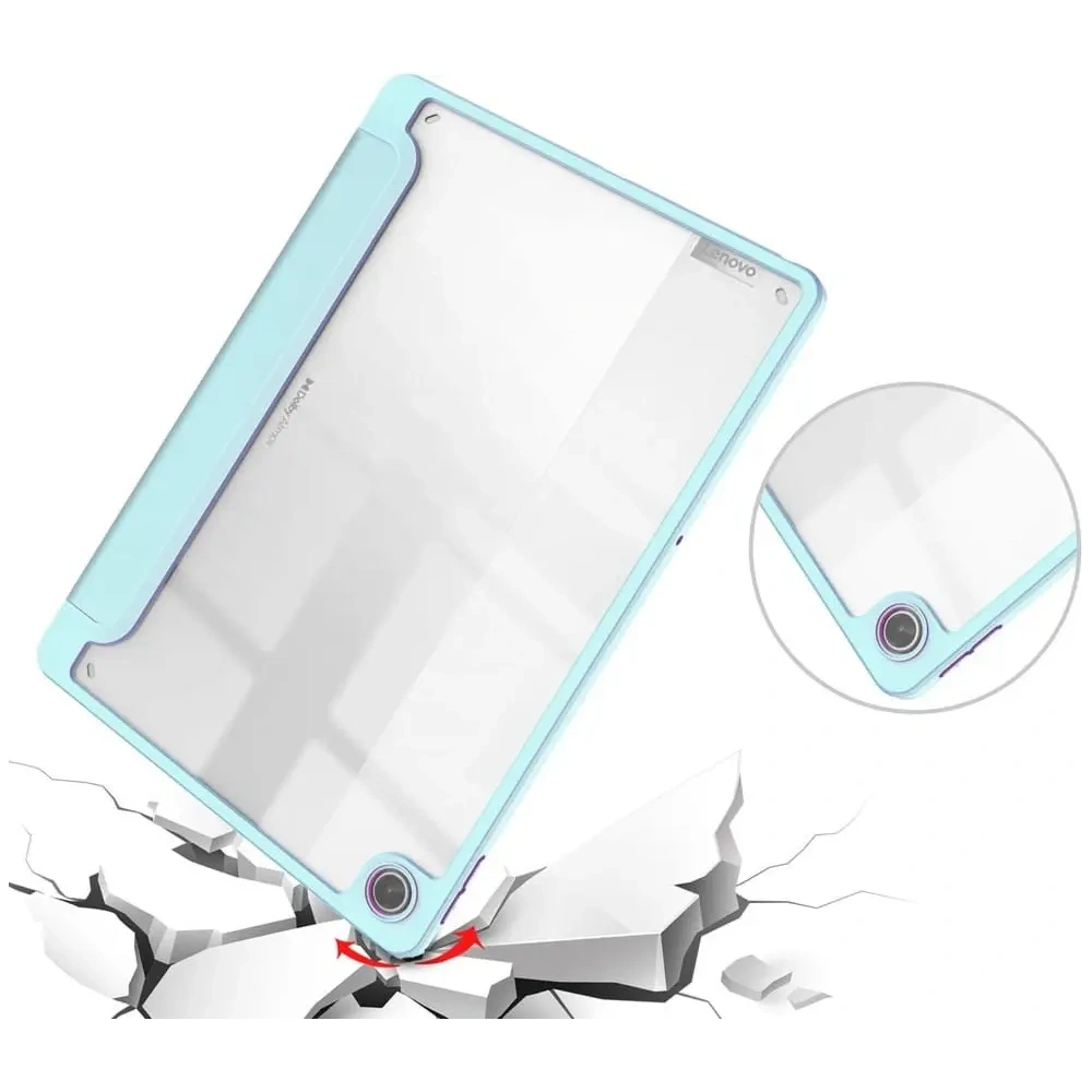 Hurtownia GSM - Bizon Case Tab Clear Matt Lenovo Tab M10 Plus Gen 3 kék - BIZ417 - {ean13} - Hurt