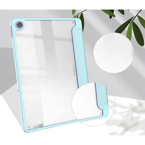 Etui Bizon Case Tab Clear Matt do Lenovo Tab M10 Plus Gen 3 błękitne