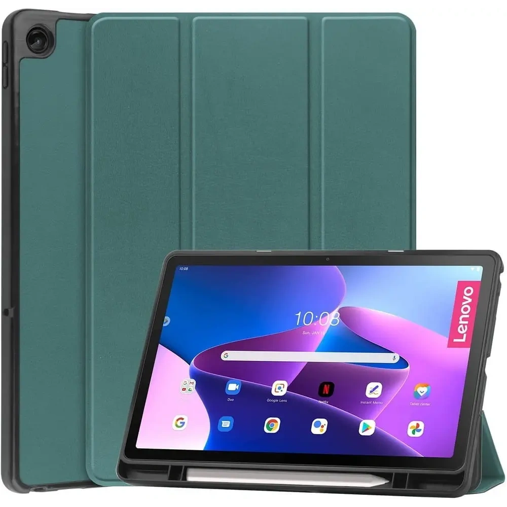 Hurtownia GSM - Bizon Case Tab Lizard Lenovo Tab M10 Plus Gen 3 dunkelgrün - BIZ420 - {ean13} - Hurt