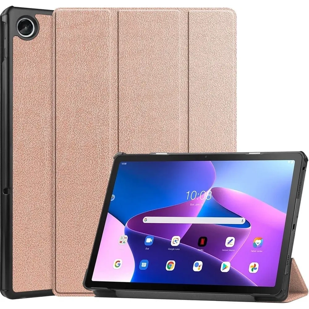 Wholesale Bizon Case Tab Croc Lenovo Tab M10 Plus Gen 3 rose gold - BIZ421 - {ean13} - Hurt