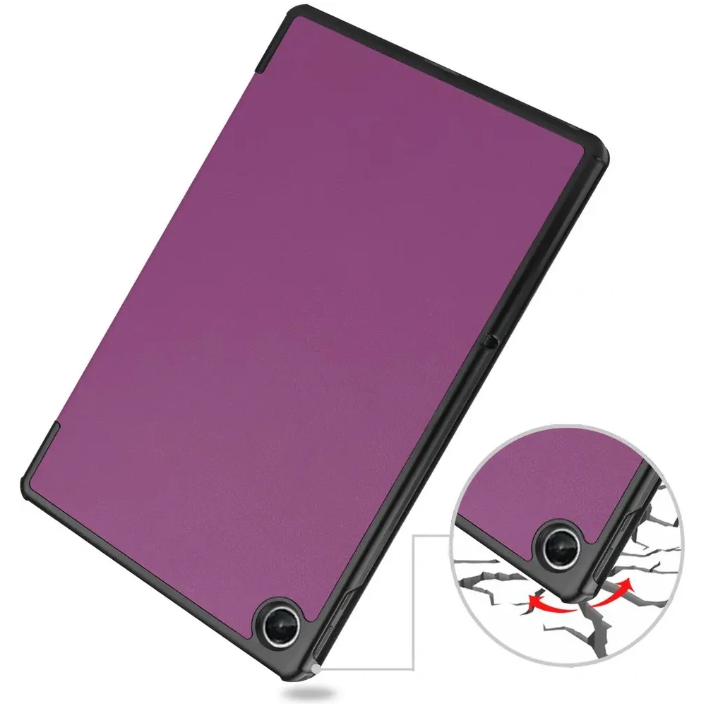 Hurtownia GSM - Bizon Case Tab Croc Lenovo Tab M10 Plus Gen 3 sötét lila - BIZ423 - {ean13} - Hurt